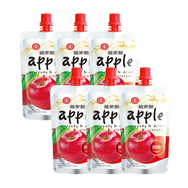 [SYD] SHIH-CHUAN Apple Vinegar Drink 140ml x 6ea