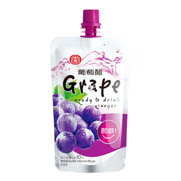 [SYD] SHIH-CHUAN Grape Vinegar Drink 140ml x 6ea