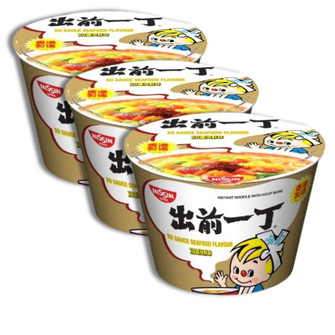 [ADL] NISSIN DR Spicy XO Seafood Flavour Bowl 114g x 3ea