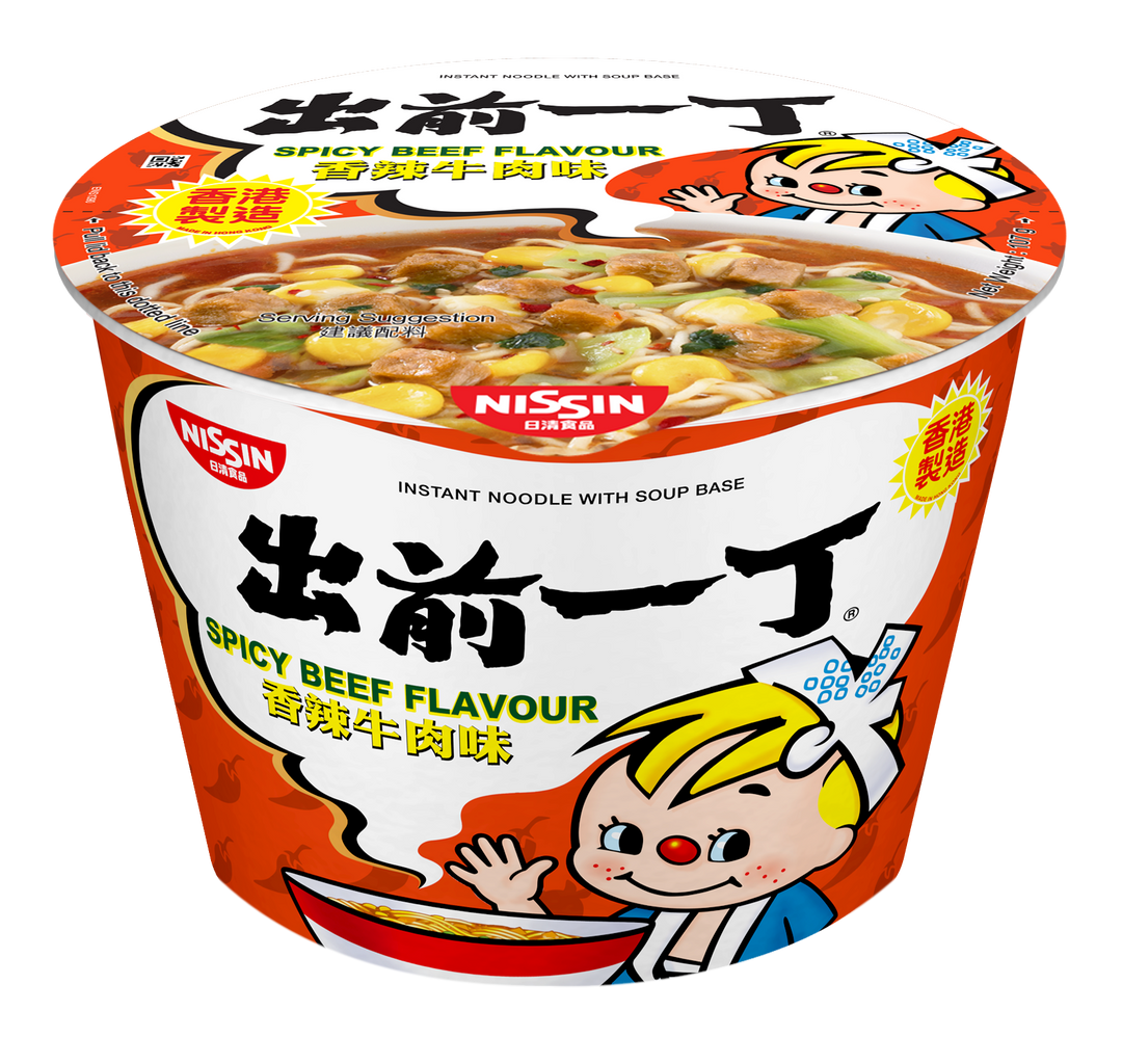 [ADL] NISSIN DR Spicy Beef Flavour Bowl 107g x 3ea