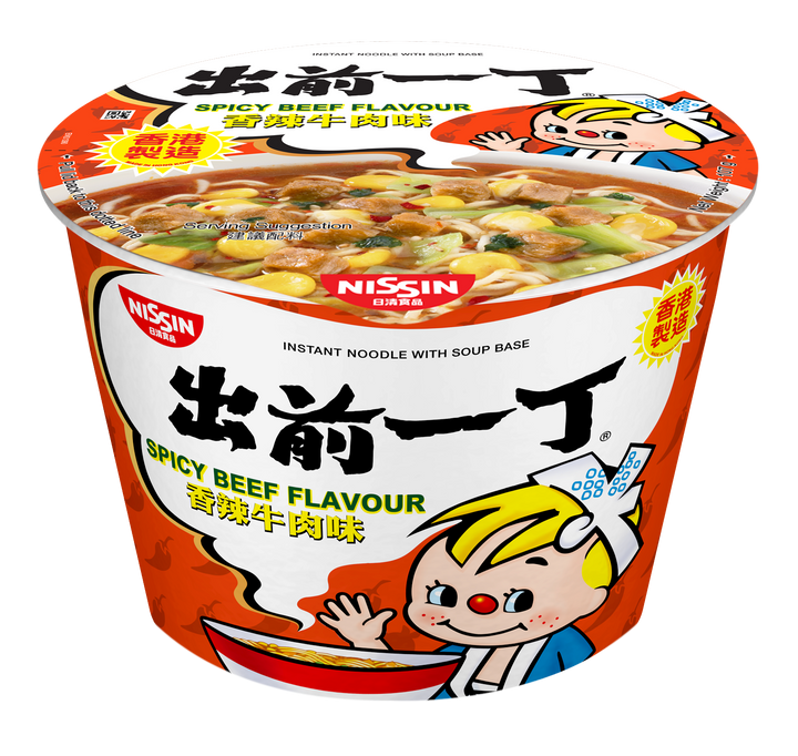 [ADL] NISSIN DR Spicy Beef Flavour Bowl 107g x 3ea