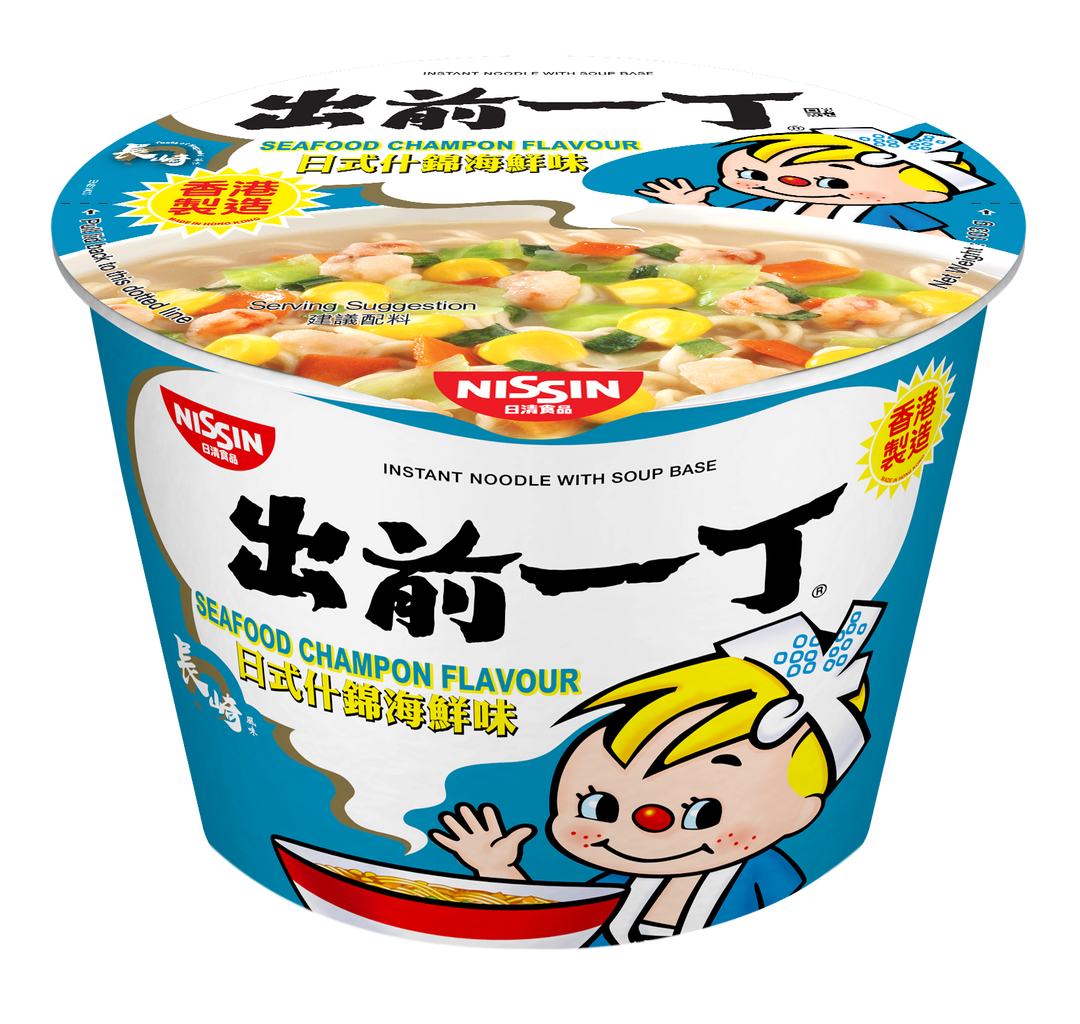 [ADL] NISSIN DR Seafood Champon Flavour Bowl 103g x 3ea