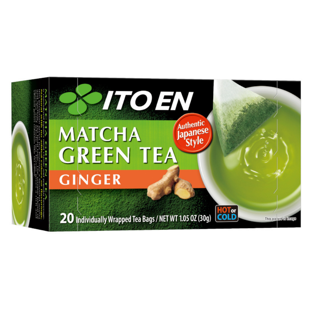 [ADL]Matcha Green Tea Ginger Tea Bag 20pc