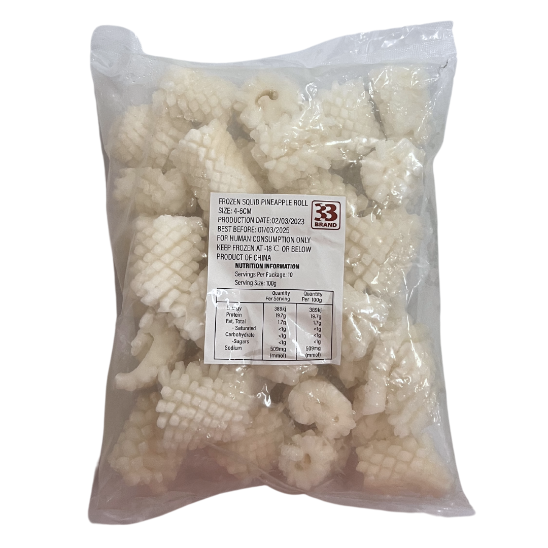 [SYD]B&E Pineapple Cut Squid 1kg