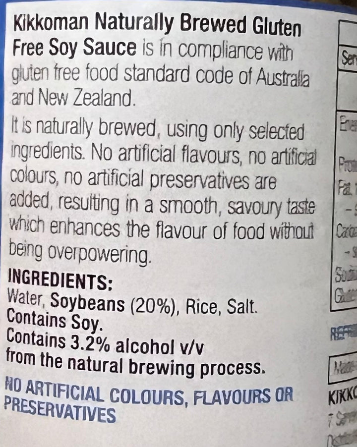 [SYD]Naturally Brewed Gluten Free Soy Sauce 250ml