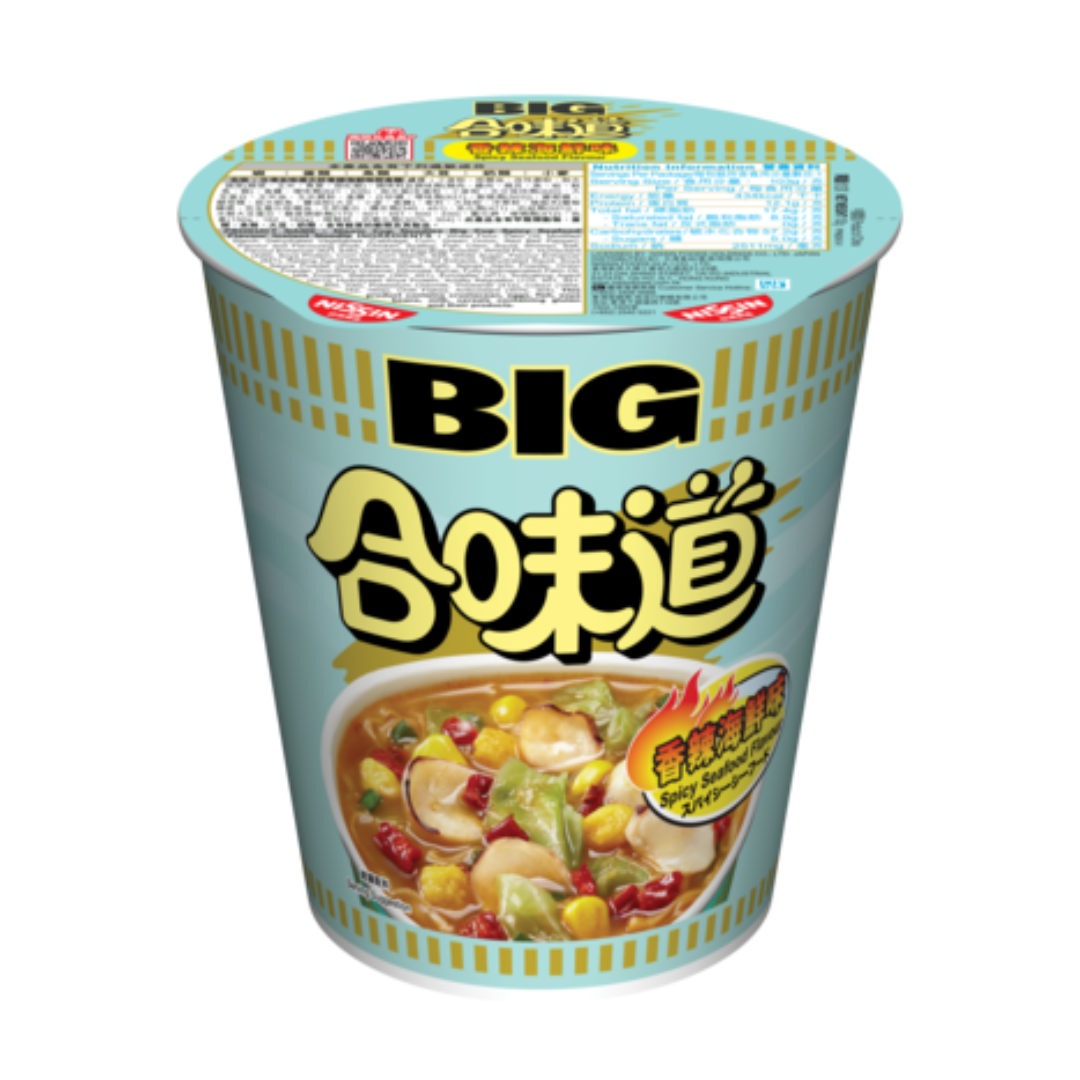 [SYD] NISSIN BIG Cup Spicy Seafood Flavour 99g x 3ea