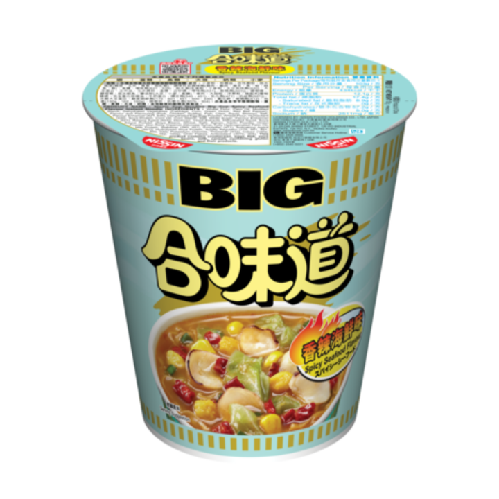 [ADL] NISSIN BIG Cup Spicy Seafood Flavour 99g x 3ea