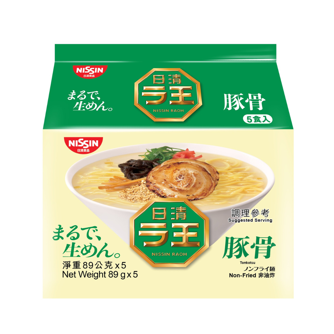 [SYD]NISSIN Raoh Tonkotsu  Flavour 5pks 445g