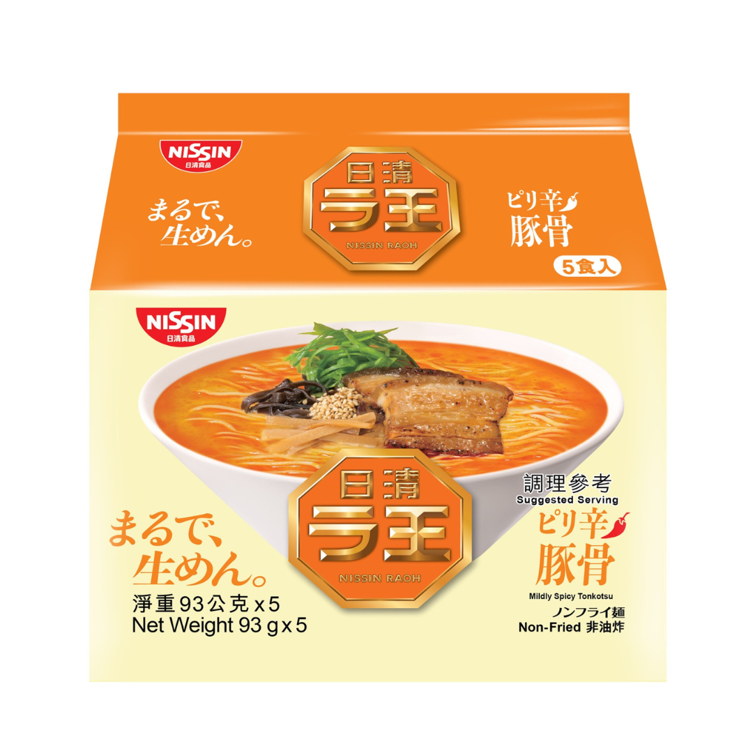 [SYD]NISSIN Raoh Spicy Tonkotsu Flavor 5pks 465g