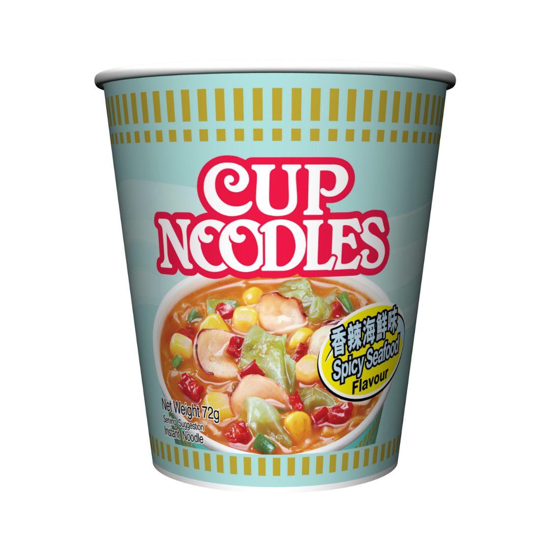 [SYD]NISSIN Spicy Seafood Flavour Cup 72g x 3pc