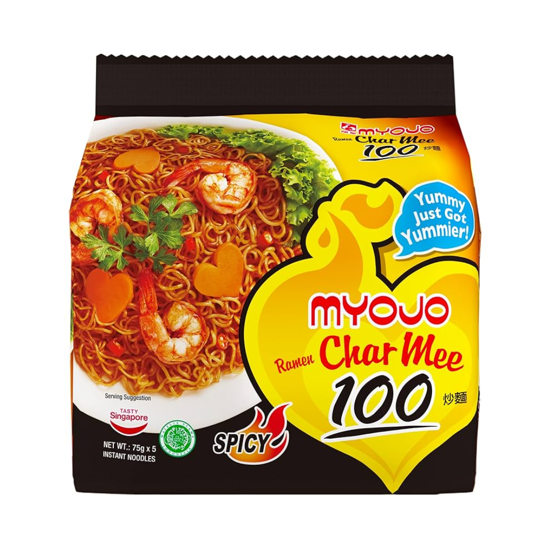 [SYD]MYOJO Char Mee 100 (spicy) 75gx5pks 375g