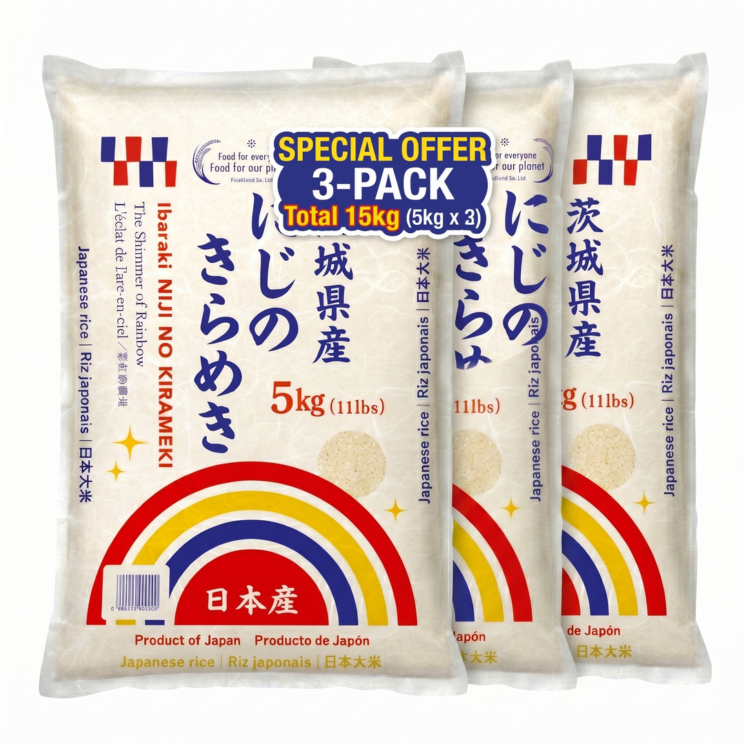 [SYD] RICE FRIEND Niji no Kirameki 5kg 3-Pack 15kg
