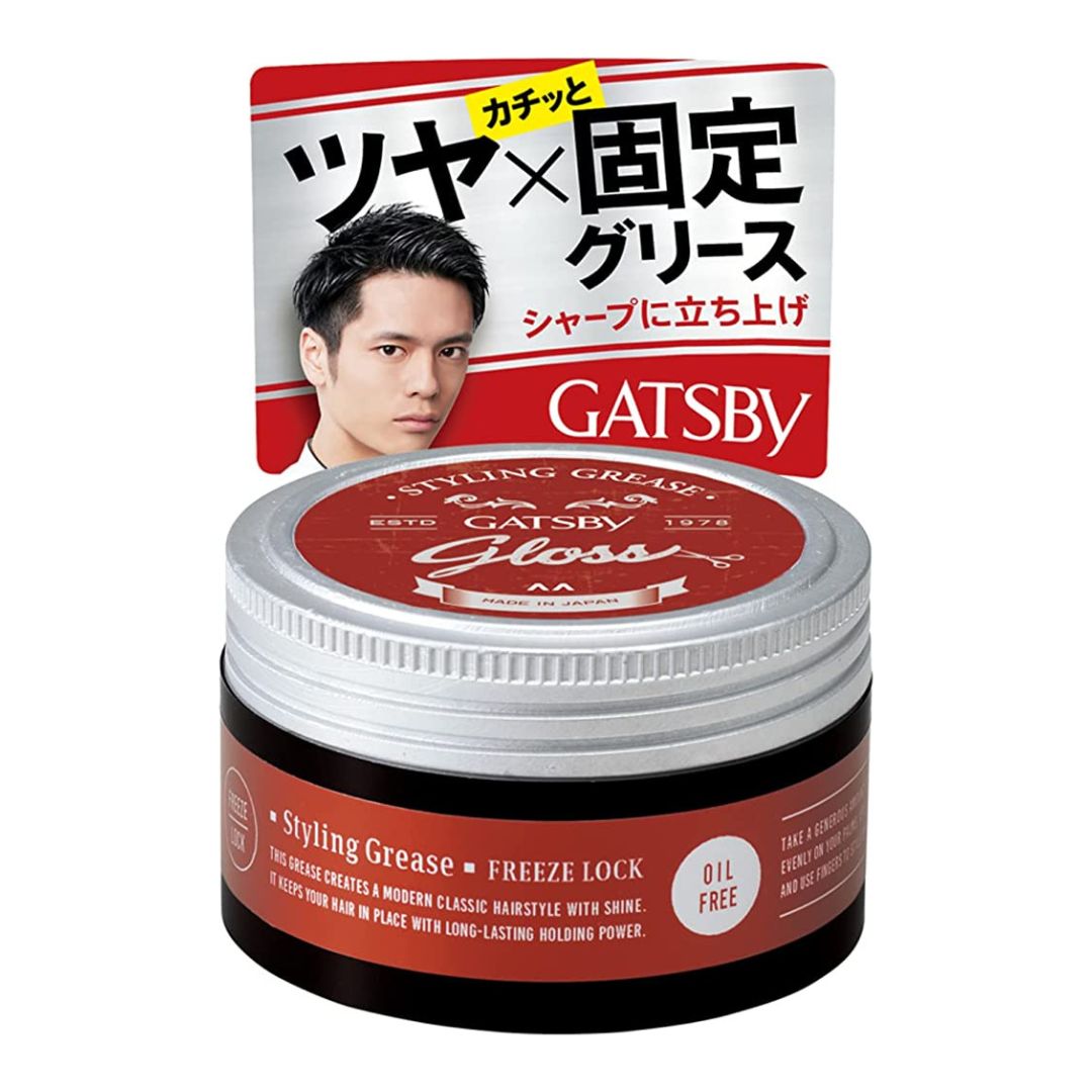 [ADL]GATSBY Men's Hair Wax Styling Grease Freeze Lock 100g