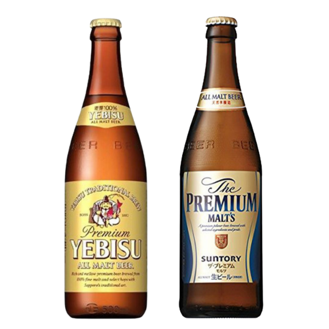 [ADL]Japanese Beer Set (Yebisu x 6, Premium Malt's x 6)