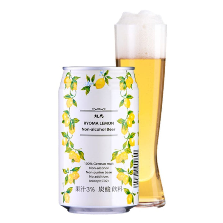 [SYD]NIPPON BEER Ryoma Lemon 350ml(Alcohol Free Beer) x 6ea