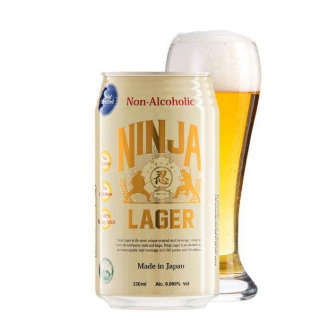 [ADL]NIPPON BEER Ninja Alcohol Free Beer 350ml x 6