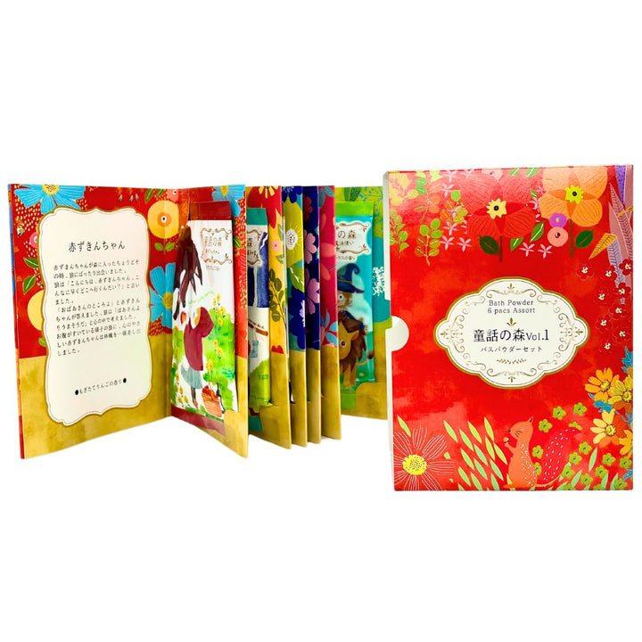 [SYD]Dowa no Mori Book Bath Powder 6p