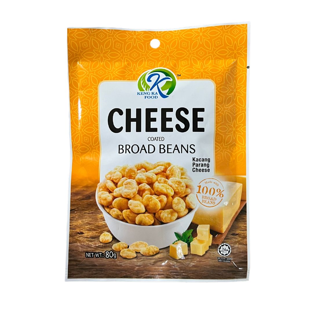 [SYD]KENG KA Cheese Coated Broad Beans 80g (BBD: 18/May/2026)