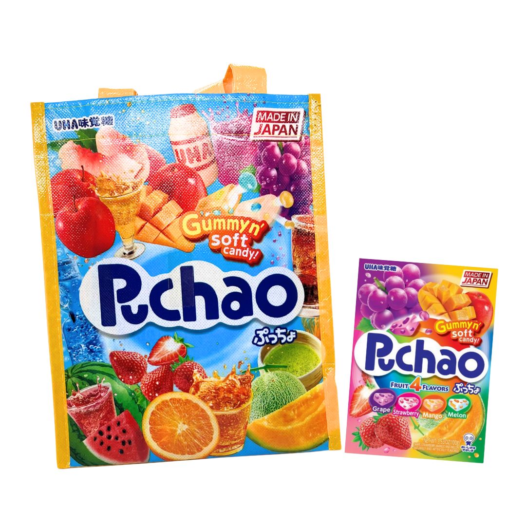 [ADL]Puchao Fruit 4 Flavours 100g with Free Puchao Bag
